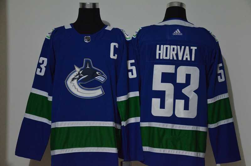 Canucks 53 Bo Horvat Blue Adidas Jersey,We sell and wholesale Canucks 53 Bo Horvat Blue Adidas Jersey on line form chian!